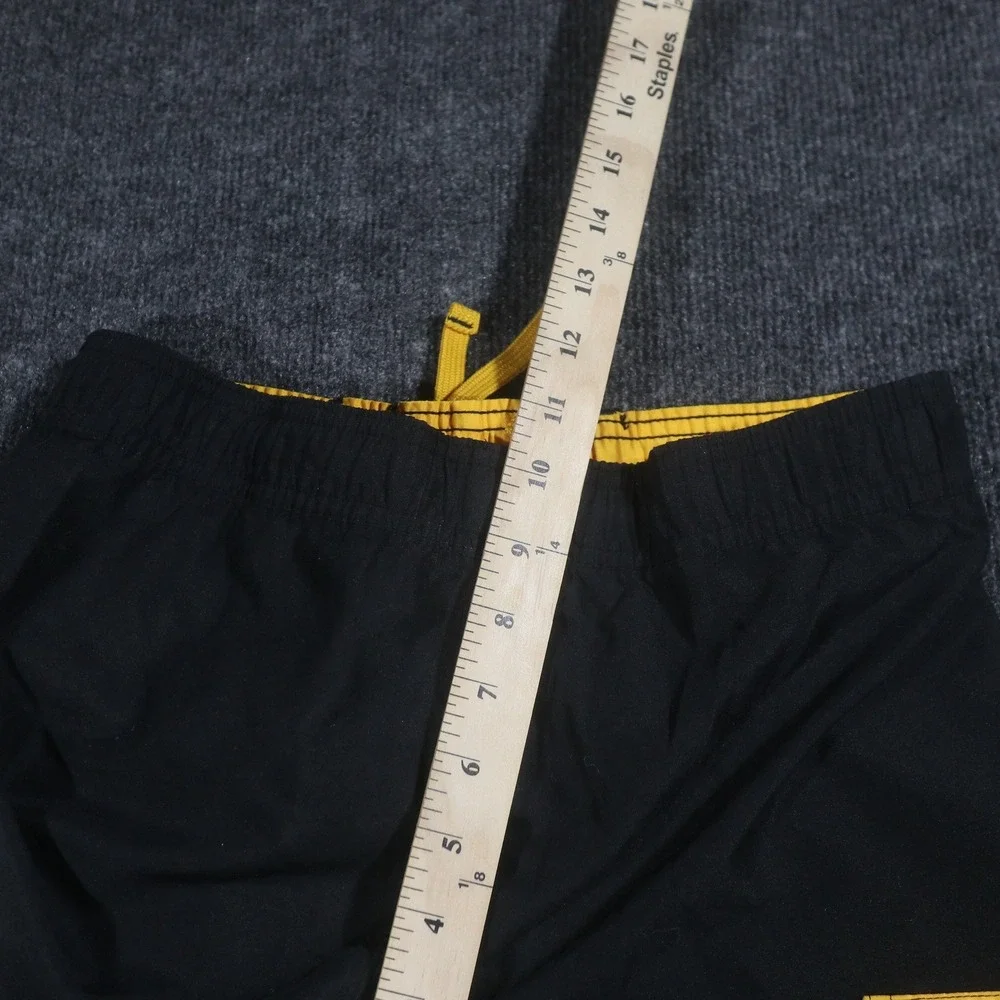 Pittsburgh Steelers NFL‎ Board Shorts Black Gold Mens XS